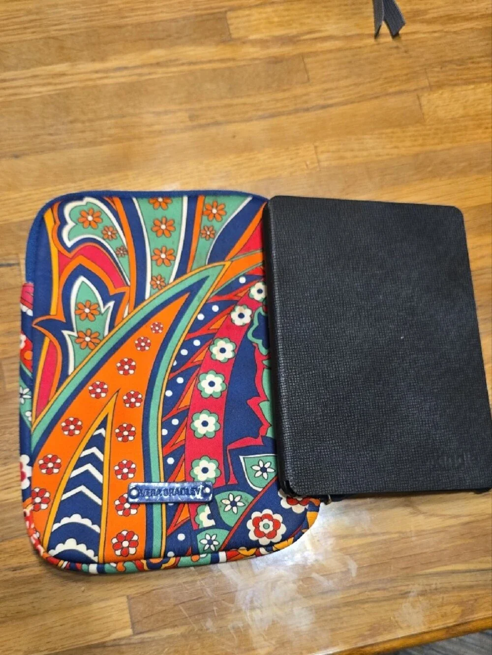 Vera Bradley Navy Multicolor Paisley Tablet Sleeve